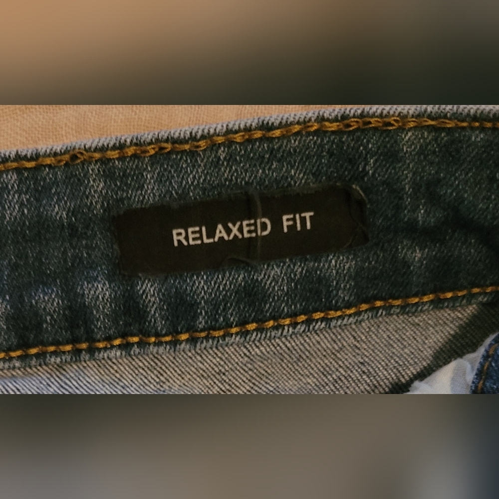 Judy Blue Relaxed Fit Dark Wash Distressed Jeans Size 31 - Picture 5 of 10